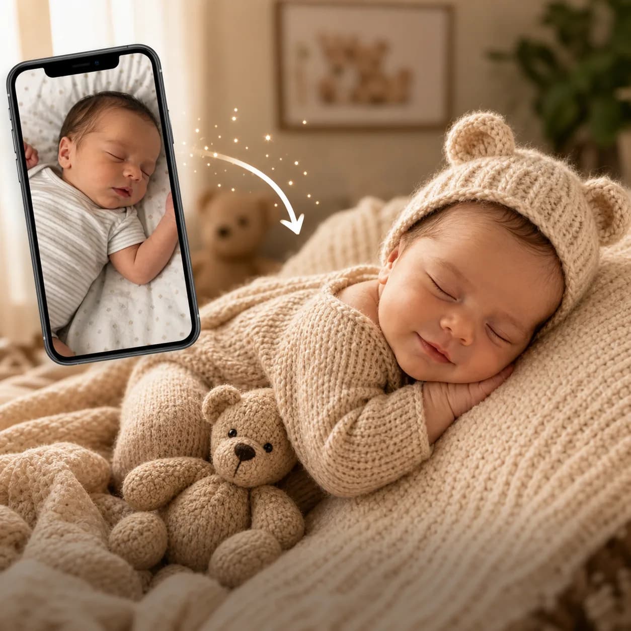 Baby photo shoot