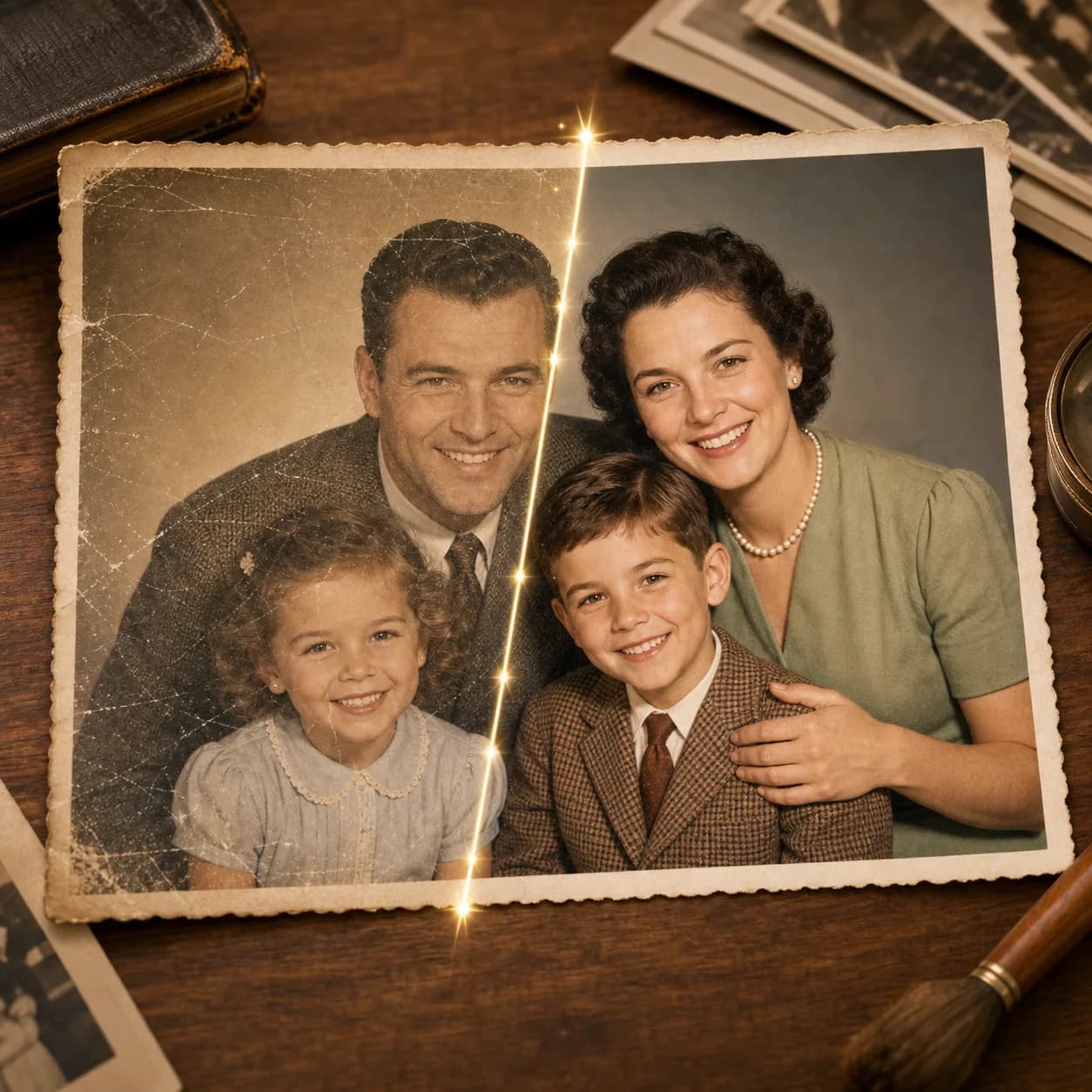 Restore old pictures