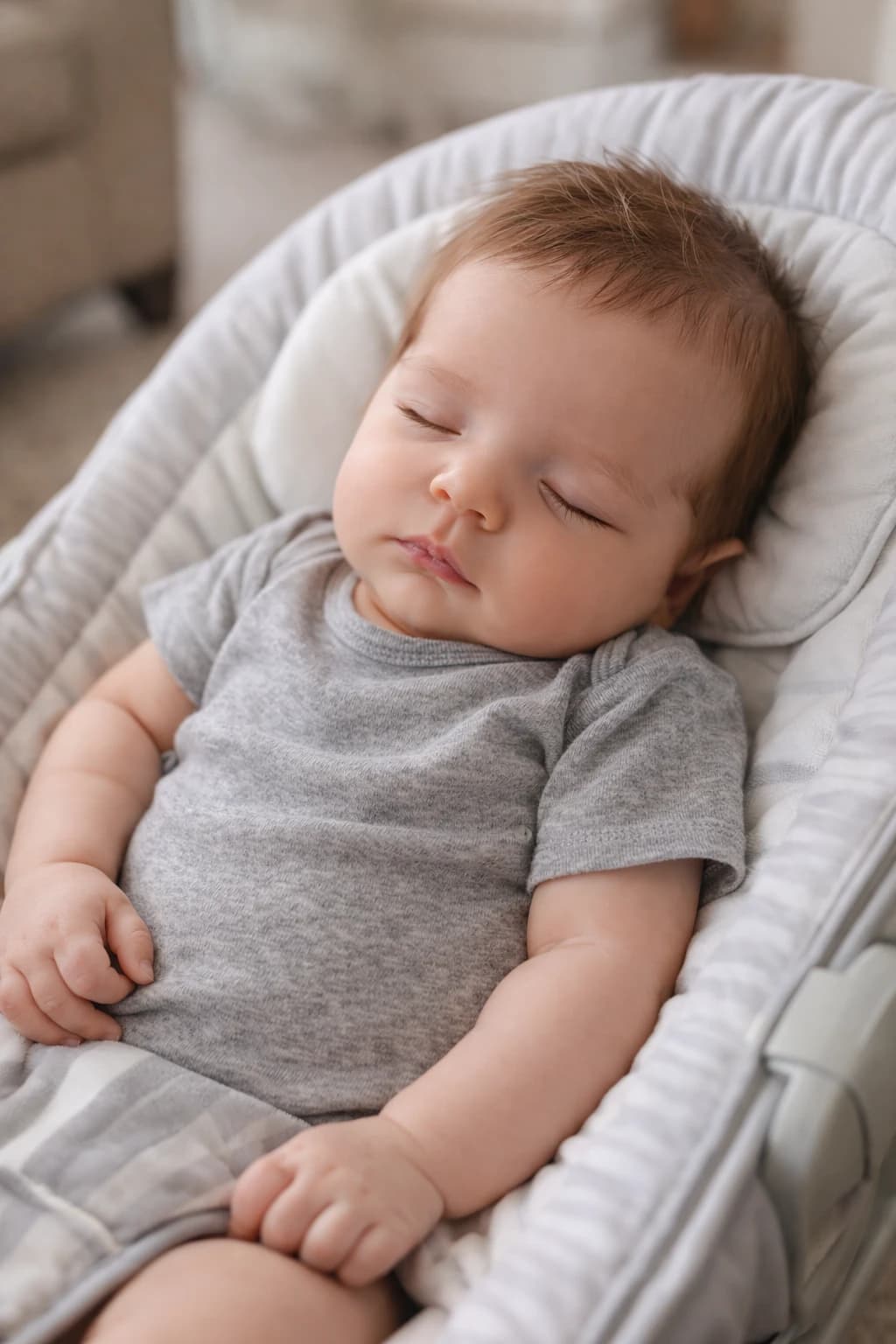 Original photo before the cherry blossom newborn photoshoot